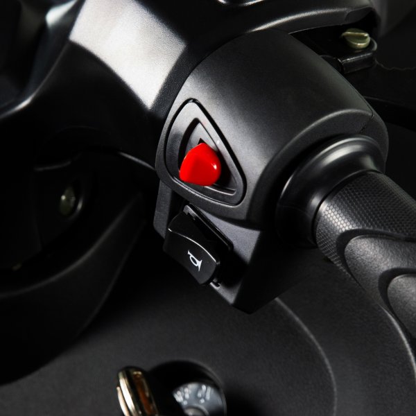 Elmopedbil trehjulig 2000W | Klass 1 | 45 km/tim | R�d