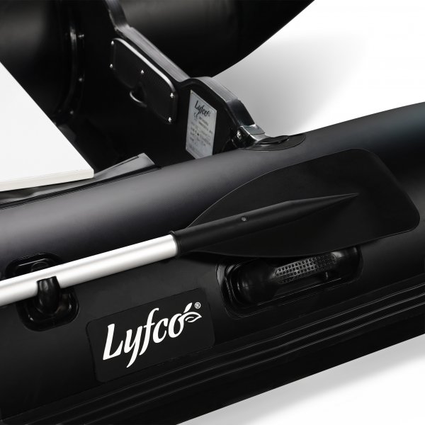 Gummib�t 360cm | F�r 5 personer | Aluminiumdurk | Lyfco