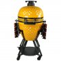 Kamadogrill Ø54 cm | Keramisk kolgrill i Yellow Pineapple-design med termometer Kamadogrill Ø54 cm | Keramisk kolgrill i Yellow Pineapple-design med termometer