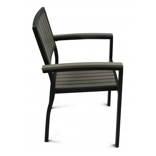 Tr�dg�rdsstol i aluminium och komposit - FYNDVARA - FYNDVARA