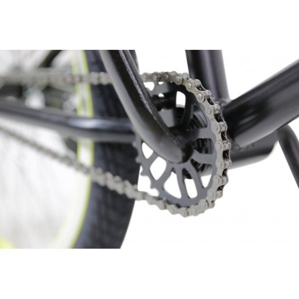 BMX Tornado - 360� gyro med pegs - Svart/neongul