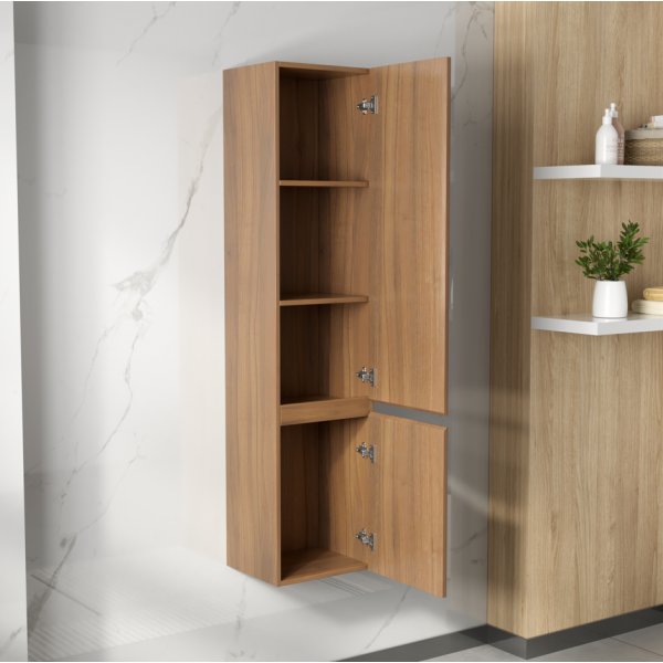 Högskåp badrum 150x35cm | Vägghängt | Paris Högskåp badrum 150x35cm | Vägghängt | Paris