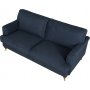 Howardsoffa 2-sits | Kallskum, avtagbara dynor & björkstomme | Watford Deluxe Mörkblå Howardsoffa 2-sits | Kallskum, avtagbara dynor & björkstomme | Watford Deluxe Mörkblå