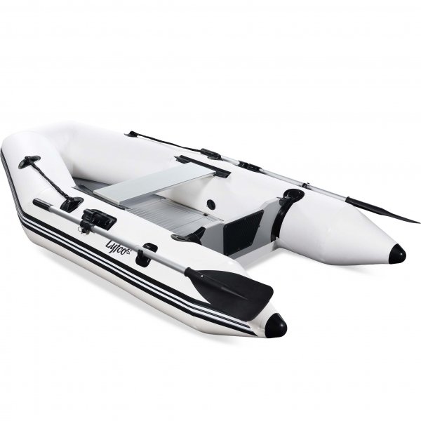 Gummibt 275cm | Fr 3 personer | Aluminiumdurk | Lyfco