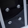 Rektangulr duschkabin med jacuzzi-badkar