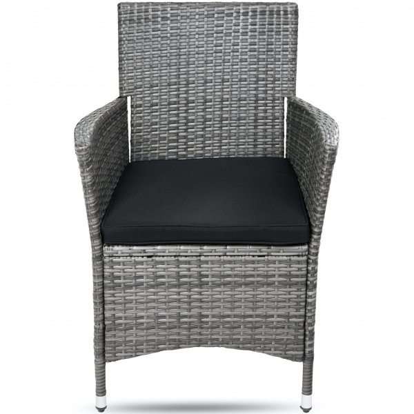 Matgrupp utembler med 8 stolar | Dynor ingr | Gr | Lyfco Lysekil