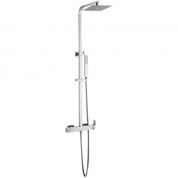 Takduschset komplett paket | Cindy - Krom