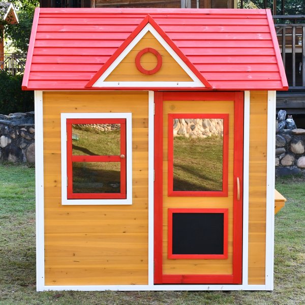 Premium Lekstuga i trä 1,8m² | kök & café-lucka | Fönster & dörr med plexiglas Premium Lekstuga i trä 1,8m² | kök & café-lucka | Fönster & dörr med plexiglas