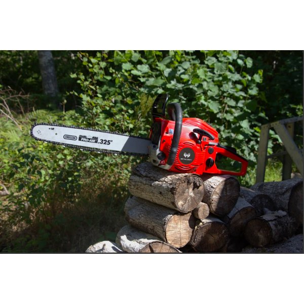 Motorsåg bensindriven 45cc | Kedja och blad från Oregon Motorsåg bensindriven 45cc | Kedja och blad från Oregon