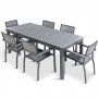 Underhllsfria utembler 180-240 cm | 8 stolar | Lyfco Waxholm