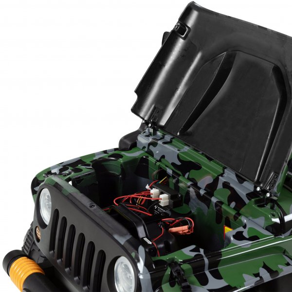 Terr�ngbil - Elbil f�r barn 70W - Kamouflage