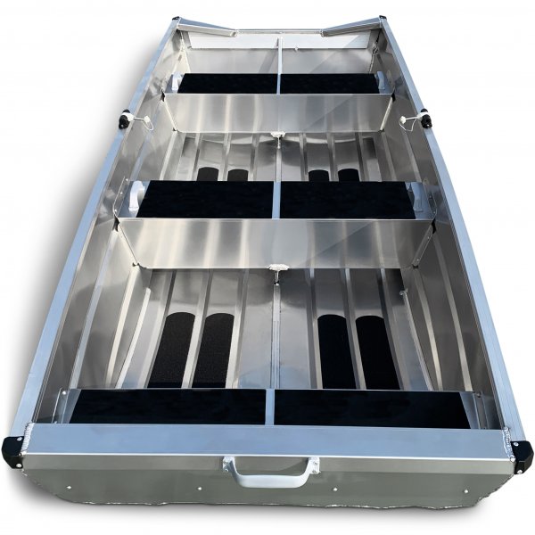 Flatbottnad aluminiumb�t 3,5m | F�r 3 personer | 2mm skrovtjocklek | Lyfco