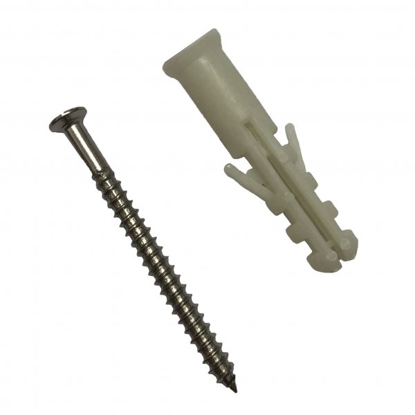 Skruvar och fästen för montering av komposittrall Skruvar och fästen för montering av komposittrall