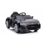 Elbil fr barn Audi R8 | 12V - 2x390 motorer | 4,5Ah | Svart