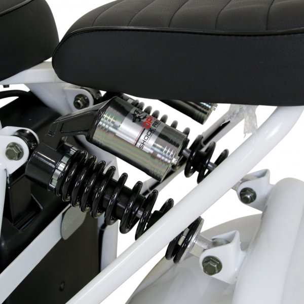 Fatscooter 2000W - LG litiumbatteri - Vit