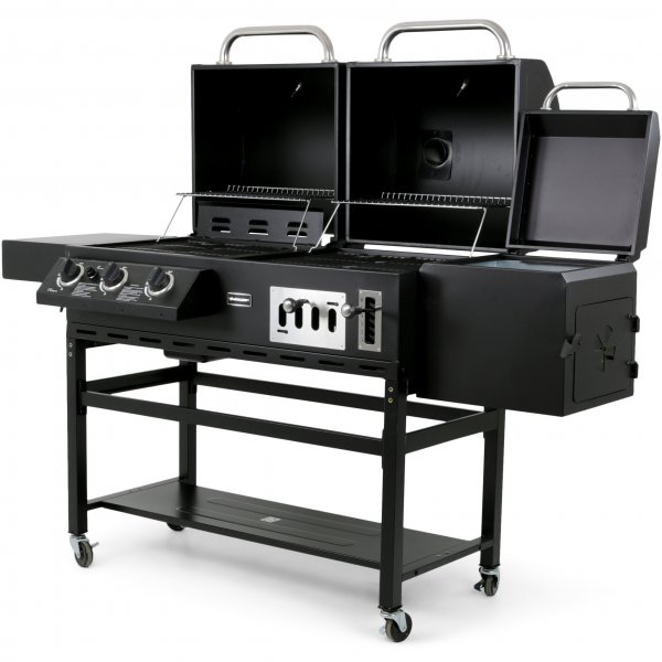 Kombinerad kol- & gasolgrill med rk | Cleaveland