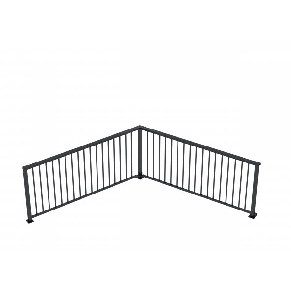 Altanstaket 150x100 cm | Pulverlackerad och robust design | Passar till Aurelius/Linius Altanstaket 150x100 cm | Pulverlackerad och robust design | Passar till Aurelius/Linius