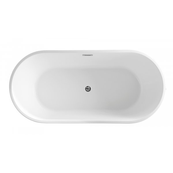 Badkar 160cm | Fristående badkar i akryl | Medea Badkar 160cm | Fristående badkar i akryl | Medea