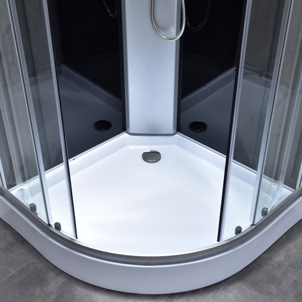 Komplett stilren duschkabin | Regndusch | Aluminium Komplett stilren duschkabin | Regndusch | Aluminium