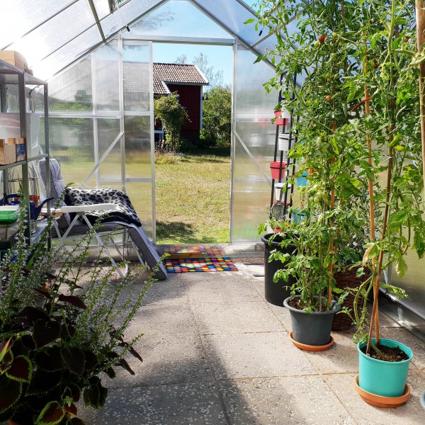 Vxthus 12,4m | Hg odlingshjd | 6mm kanalplast