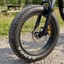 Trehjulig elcykel | Fatbike-d�ck | 6 v�xlar Shimano | 250W � 13Ah | Svart