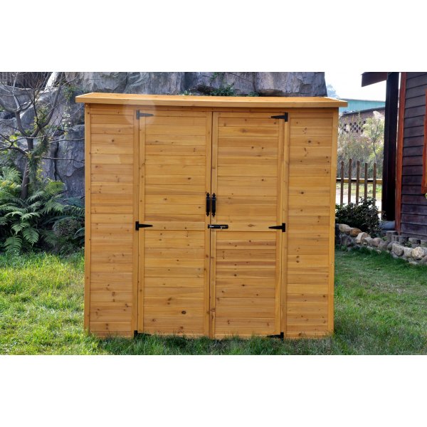 Frrd |1,8m | Dubbel drr | Naturlig trfinish