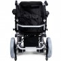 Elrullstol med joystick | Ltt att transportera | Stllbart ryggstd