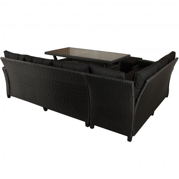 Exklusiv loungegrupp | Konstrotting | Tanumshede - Svart - FYNDVARA Exklusiv loungegrupp | Konstrotting | Tanumshede - Svart - FYNDVARA