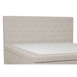 S�nggavel med knappar 160 cm bred beige