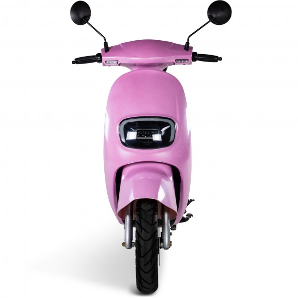 Elmoped 2000 W 1,56 kWh LG litiumbatteri - Rosa Elmoped 2000 W 1,56 kWh LG litiumbatteri - Rosa