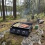 Portabel stekh�ll | Stekbord med 3 br�nnare f�r smidig grillning | CampMate