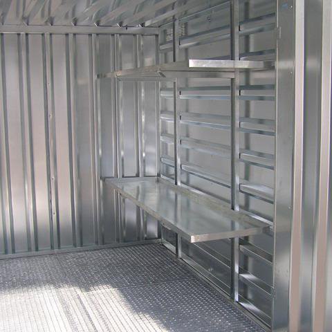 Förvaringscontainer 5x2x2m | 500kg/m² | Galvaniserat stål | Thor Förvaringscontainer 5x2x2m | 500kg/m² | Galvaniserat stål | Thor