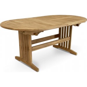 Utdragbart teakbord 150–210 cm för utomhusbruk med butterfly-funktion | Saltö Utdragbart teakbord 150–210 cm för utomhusbruk med butterfly-funktion | Saltö