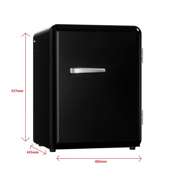 Retro Minikylskåp 31 L | Svart | Lyfco Retro Minikylskåp 31 L | Svart | Lyfco