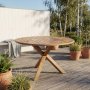 Runt Matbord i teak | 150 cm Diameter | Sol�