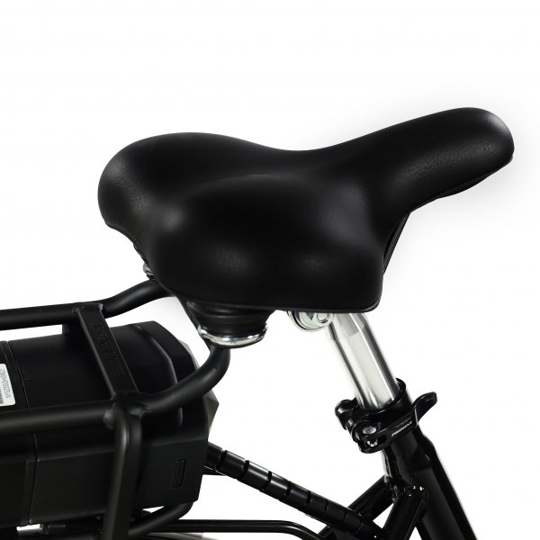 El-lådcykel - 17Ah batteri - Extra stor trälåda El-lådcykel - 17Ah batteri - Extra stor trälåda