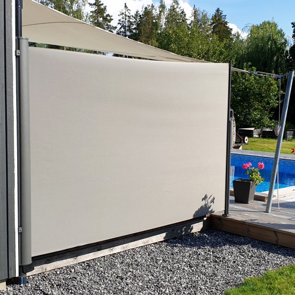 Sidomarkis 1,6x3 m | För sol-, vind- och insynsskydd Sidomarkis 1,6x3 m | För sol-, vind- och insynsskydd