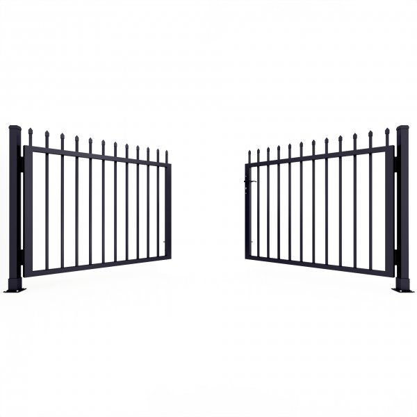 Smidesgrind 120x300cm | Dubbelgrind | Smedsbyn Smidesgrind 120x300cm | Dubbelgrind | Smedsbyn