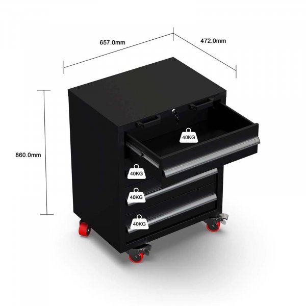 Garageinredning | Komplett f�rvaringssystem | 2750 x 550 x 2300 mm
