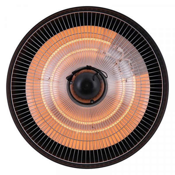 Hngande terrassvrmare | 1500W | Svart