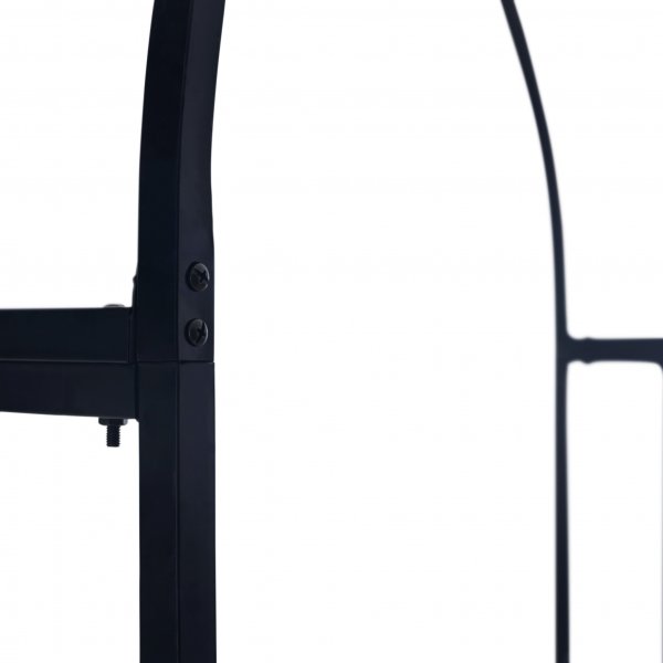 Rosenbåge med bänk | Smide | Svart Rosenbåge med bänk | Smide | Svart