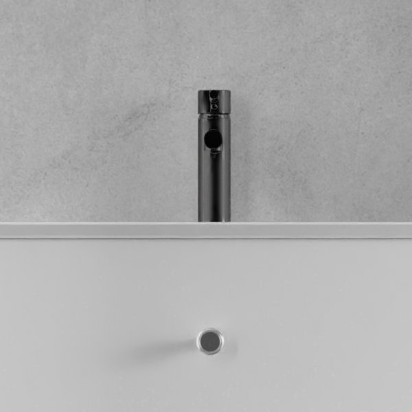 Tvättställsblandare i mässing | Mila - Svart Tvättställsblandare i mässing | Mila - Svart