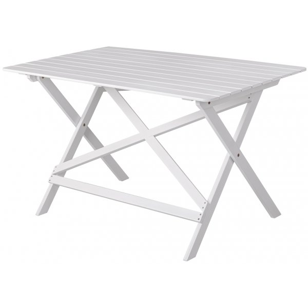 Knohult matbord 125 cm - Vit