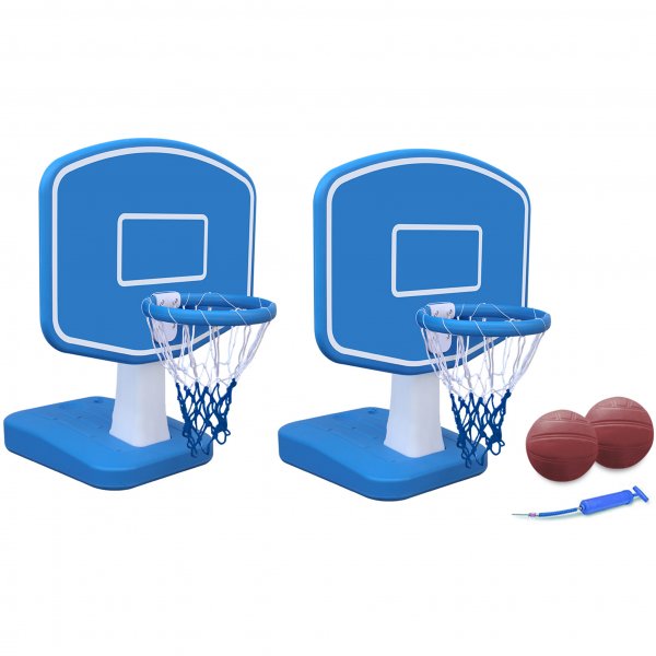 Basket- och volleybollspel till poolen | Komplett spelset Basket- och volleybollspel till poolen | Komplett spelset