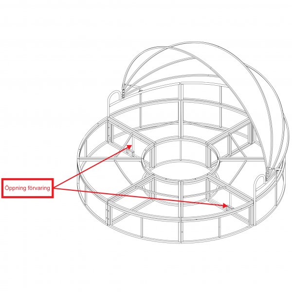 Rund solsäng 230cm | Smart inbyggd dynförvaring | Lyfco Höllviken Rund solsäng 230cm | Smart inbyggd dynförvaring | Lyfco Höllviken