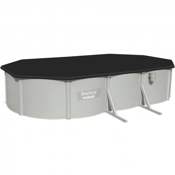Bestway stlvggspool 6,1x3,6m - 1,2m djup | Hydrium Pool set (56369)