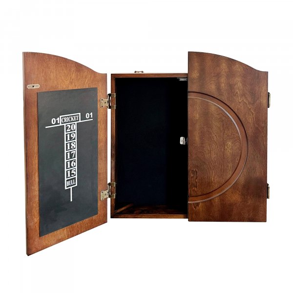 Dartskåp i trä med darttavla | 60x53 cm Dartskåp i trä med darttavla | 60x53 cm