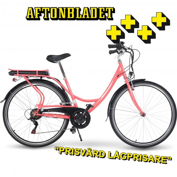 Elcykel Dam 28\\\" | 250 W - 13Ah | 7-v�xlar | Lyfco Elinor