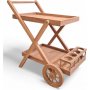 Salt serveringsvagn i teak - Barvagn i teak
