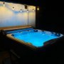 Spabad Poseidon- 5�6 personer | Lucite� akryl, Gecko� cirkulationspump & Balboa� styrsystem | 2026